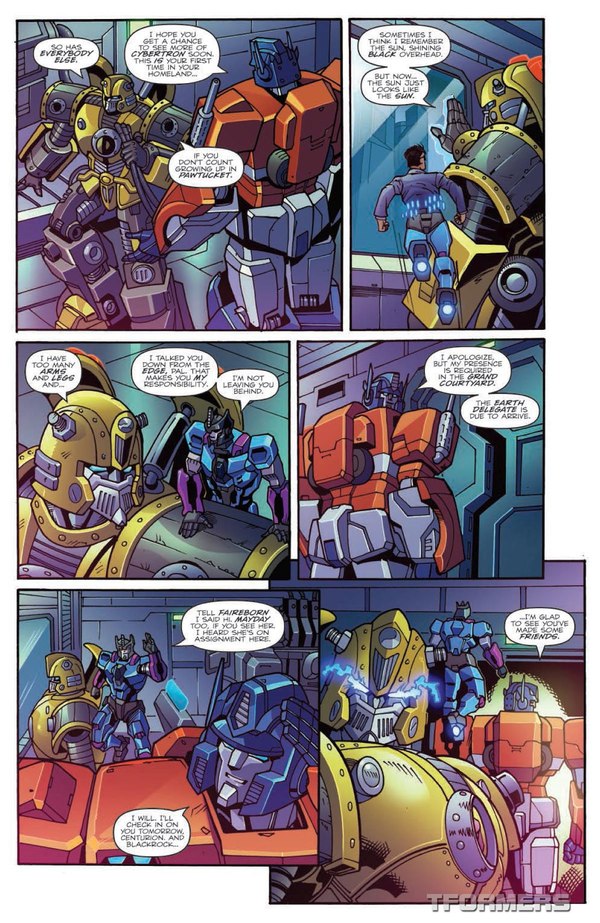 First Strike Optimus Prime Full Comic Book Preview  (6 of 7)